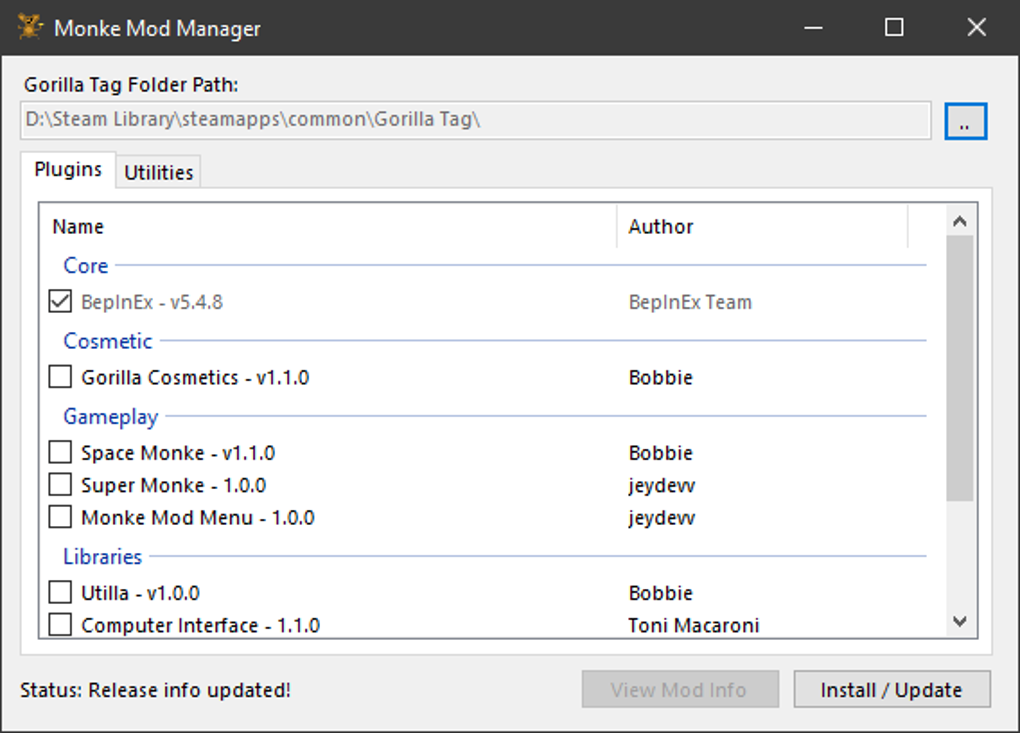 Monke Mod Manager Download